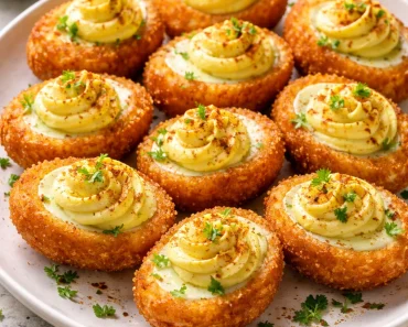 Deep-Fried Deviled Eggs