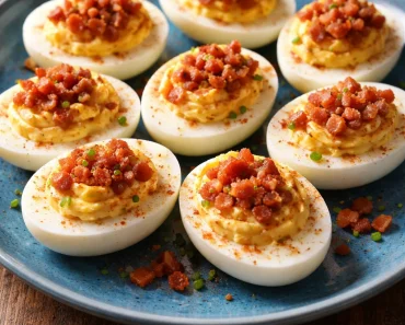 Deviled Eggs with Bacon