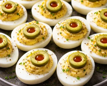 Dirty Martini Deviled Eggs Dirty Martini Deviled Eggs