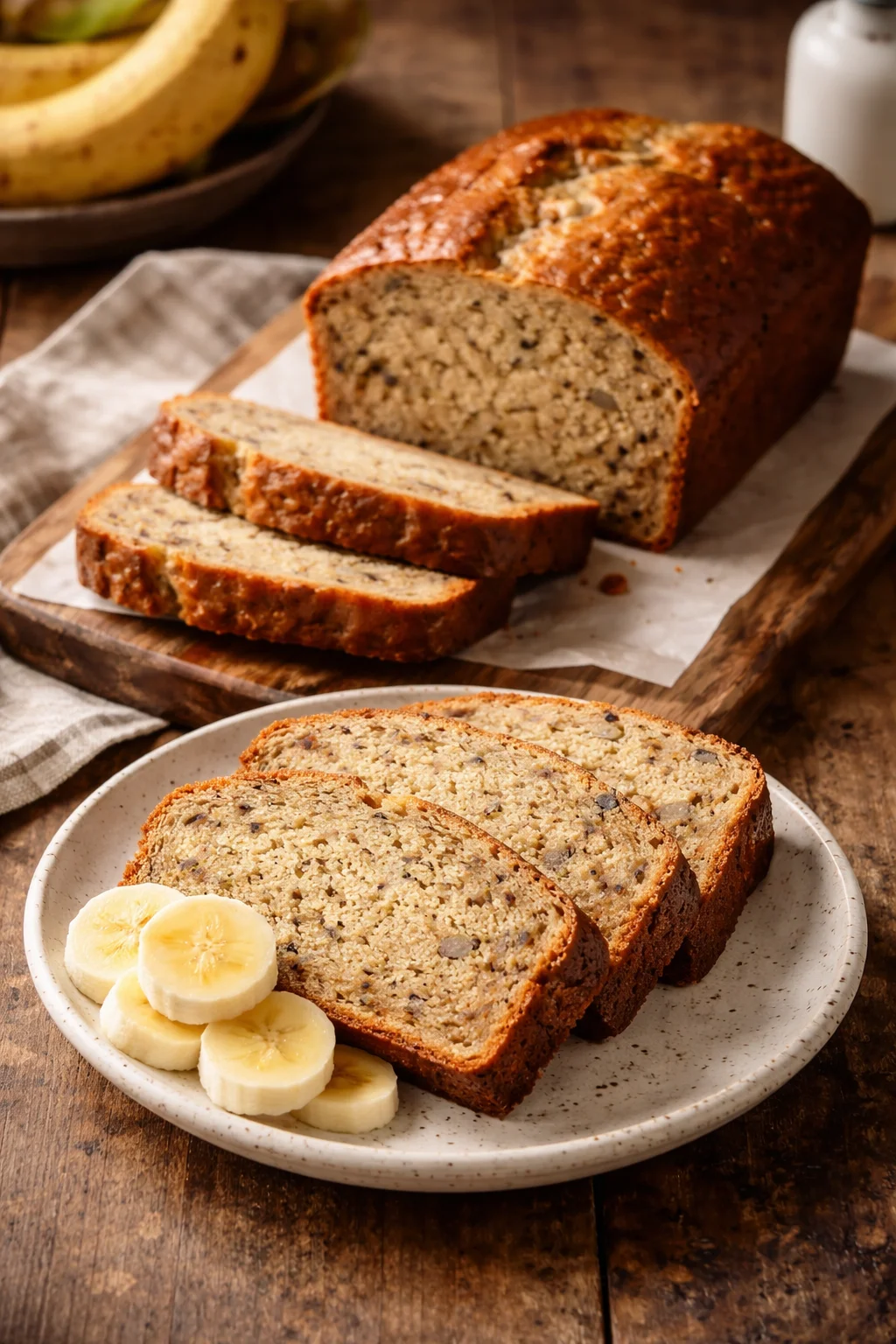 Easy Moist Banana Bread