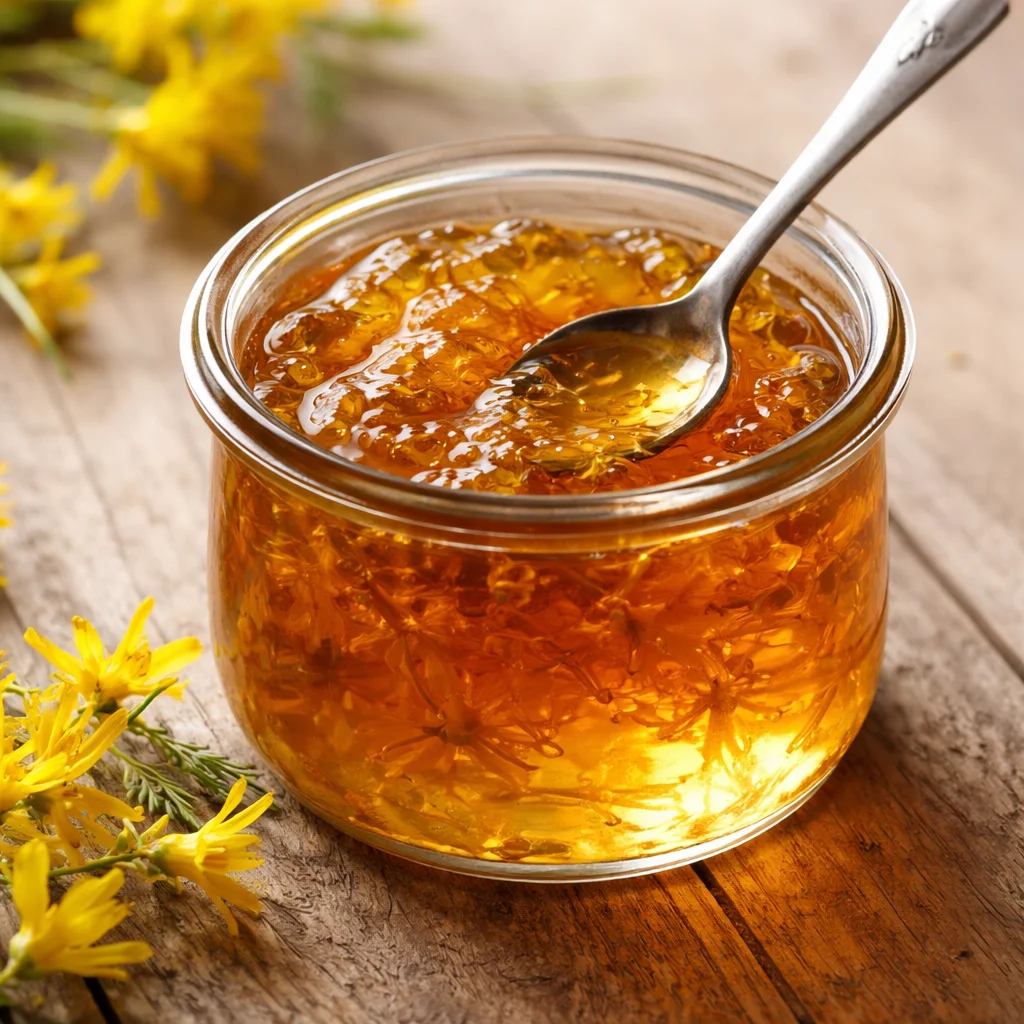 Forsythia Dandelion Jelly