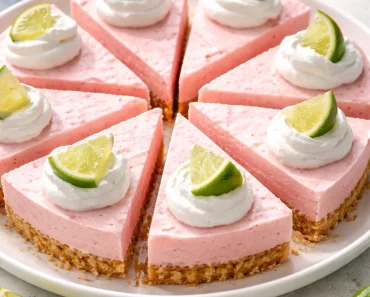 Frozen Pink Lemonade Pie