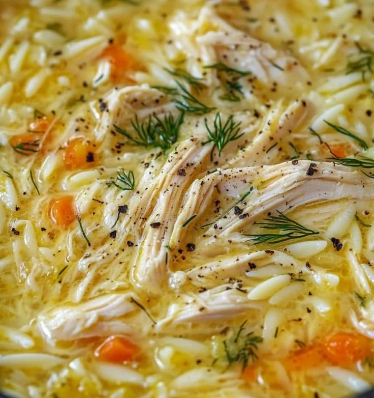 Greek Lemon Chicken Soup