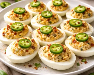 Jalapeno Popper Deviled Eggs Jalapeno Popper Deviled Eggs