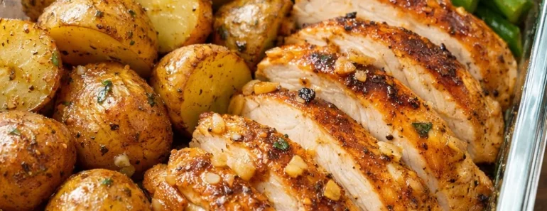Lemon Garlic Chicken Meal Prep