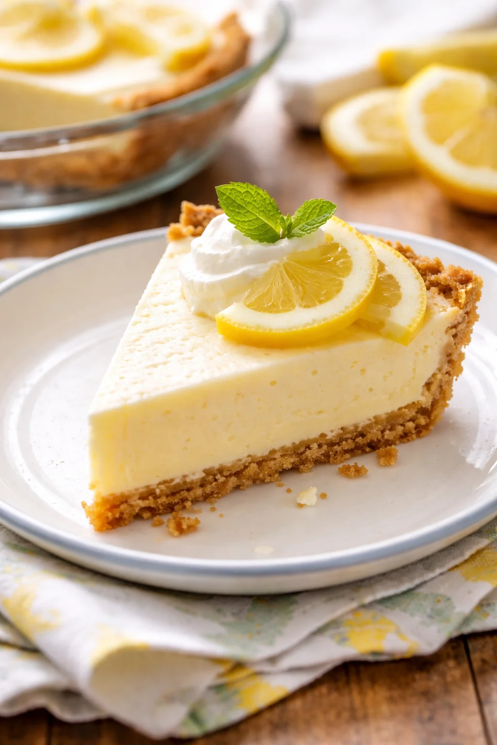 Lemonade Icebox Pie