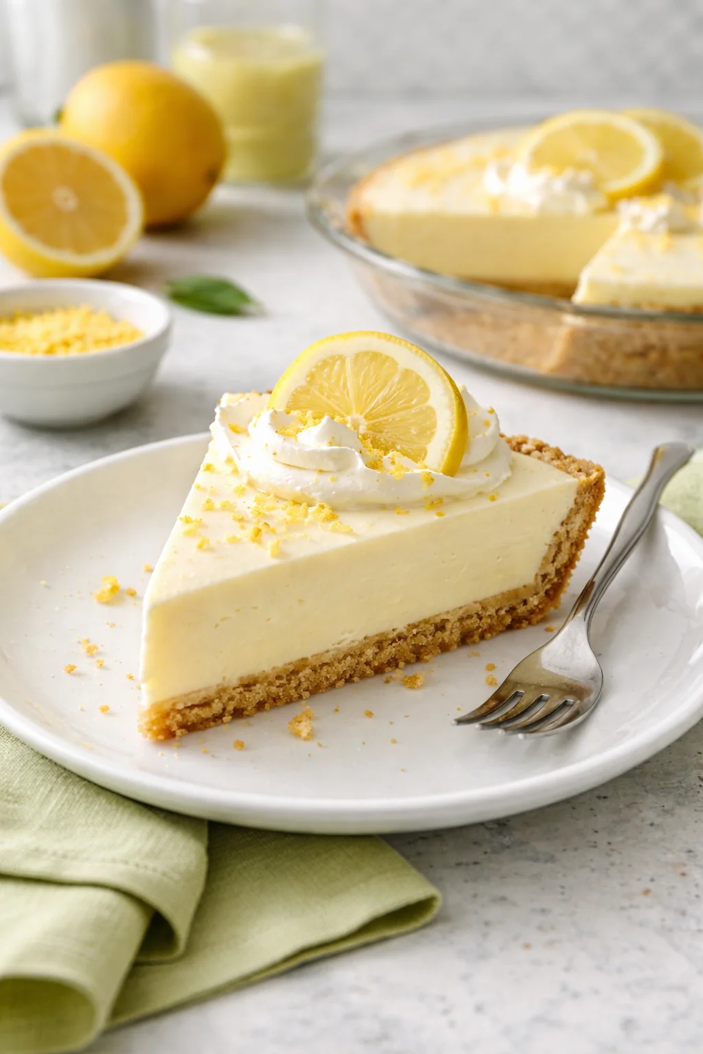Lemonade Icebox Pie