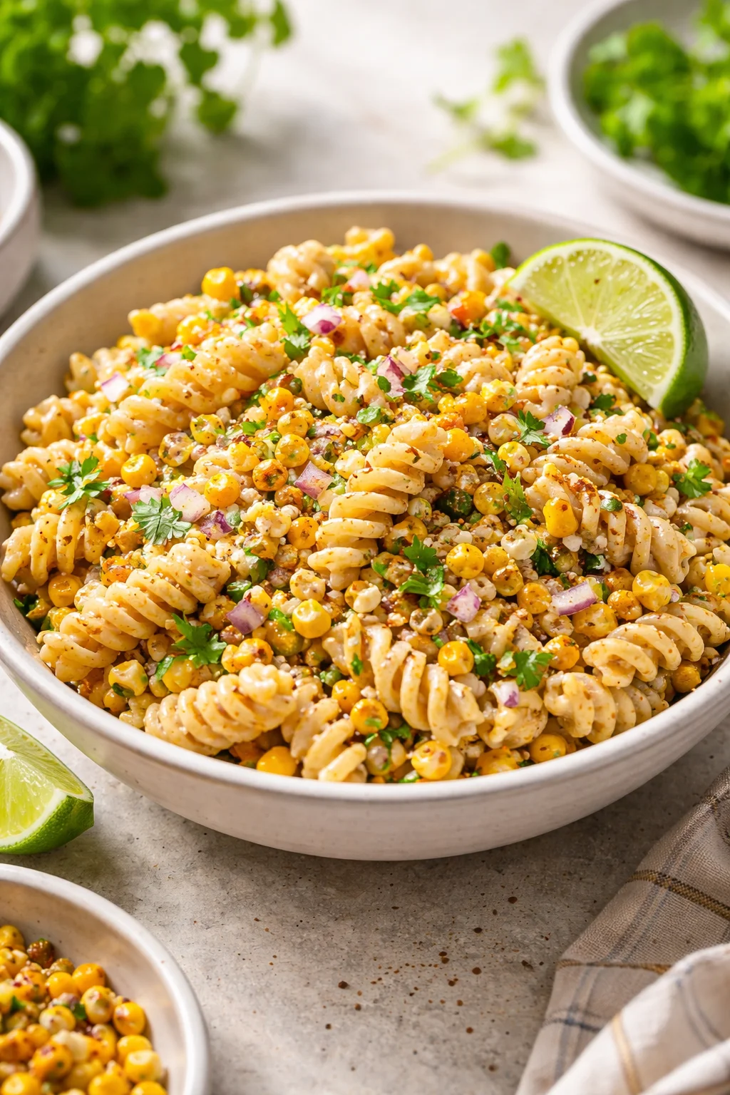 Mexican Street Corn Pasta Salad