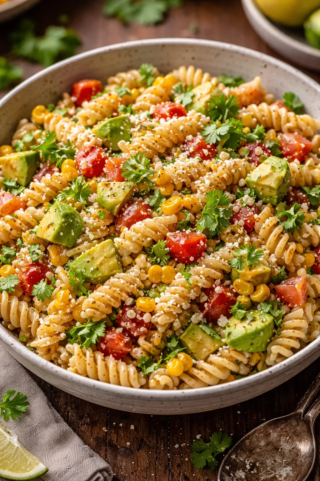 Mexican Street Corn Pasta Salad