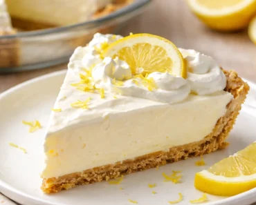 No-Bake Cream Cheese Lemonade Pie