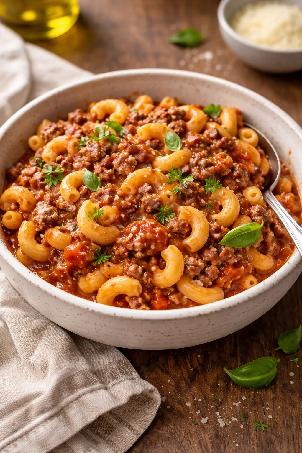 One Pot Beefaroni