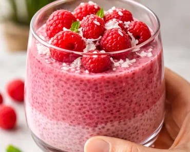 Raspberry Chia Pudding