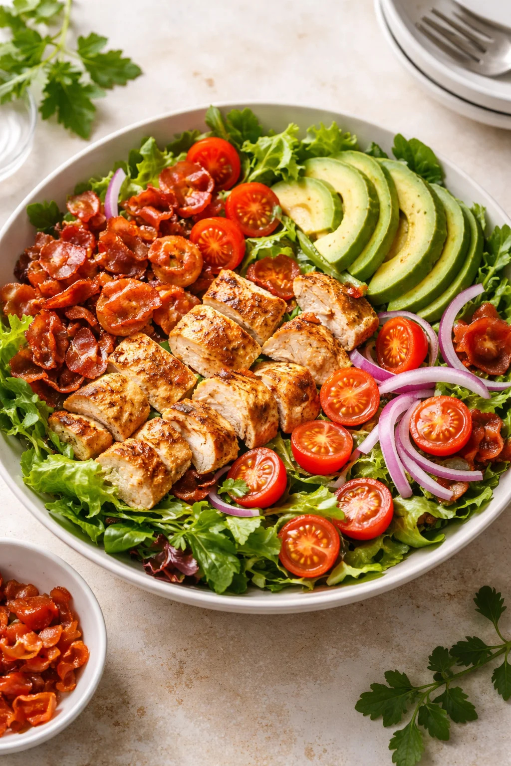 Savory BLT Chicken Salad
