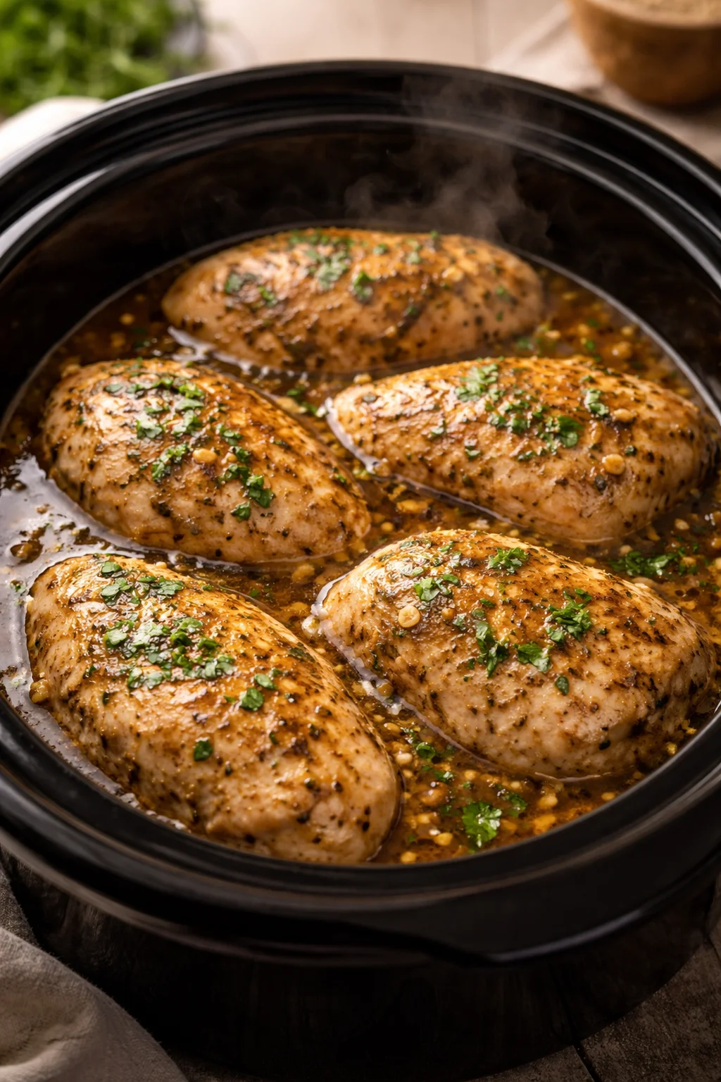 Slow Cooker Chicken Breasts