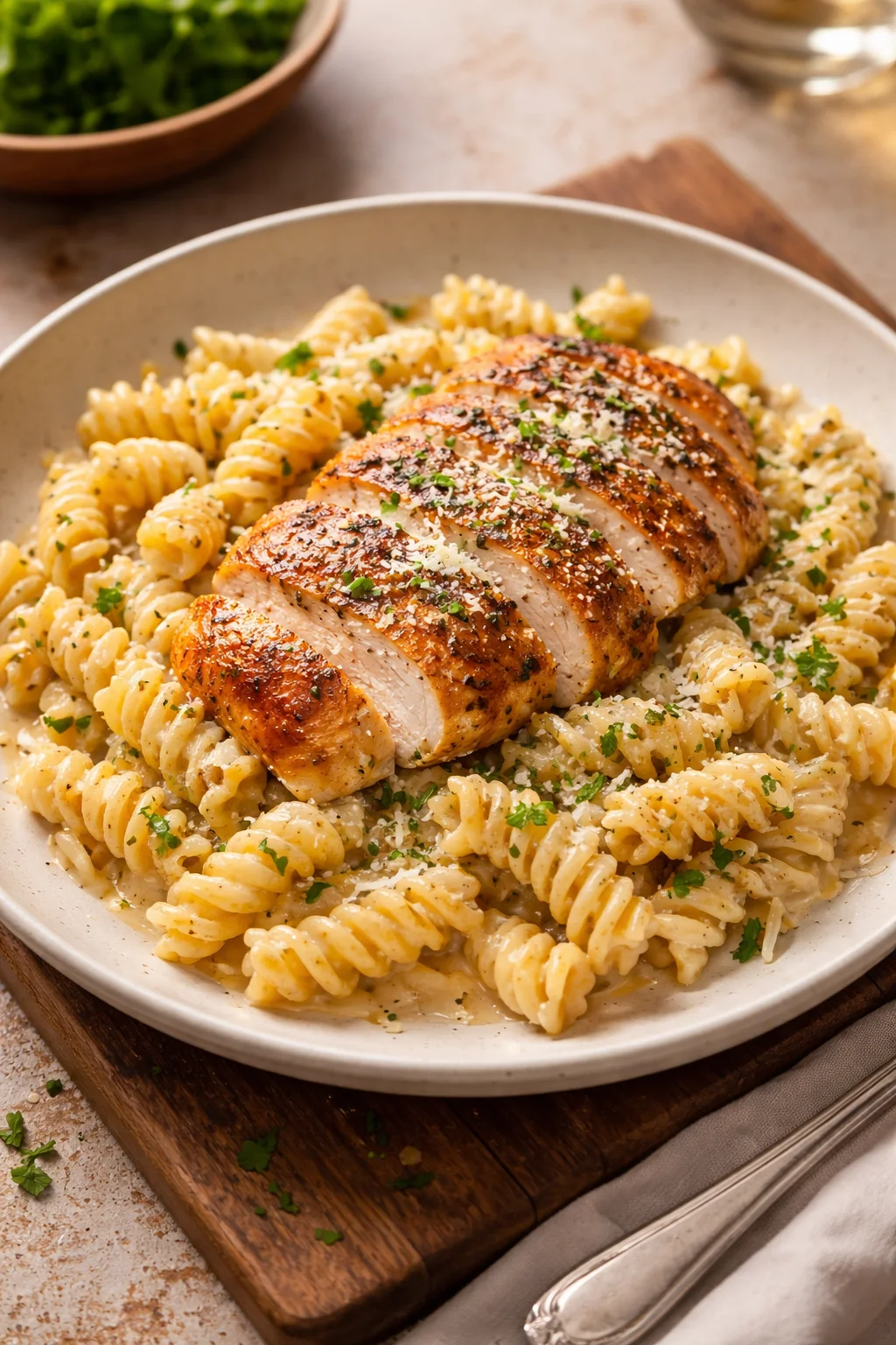 The Ultimate Creamy Garlic Parmesan Chicken Pasta You'll Crave Every Week