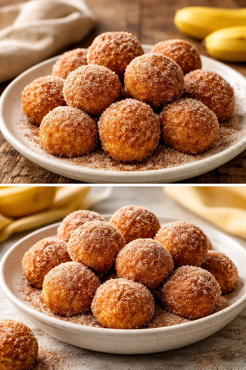 2-Ingredient Banana Donut Holes