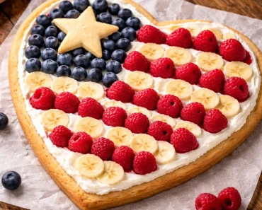 American Flag Fruit Pizza