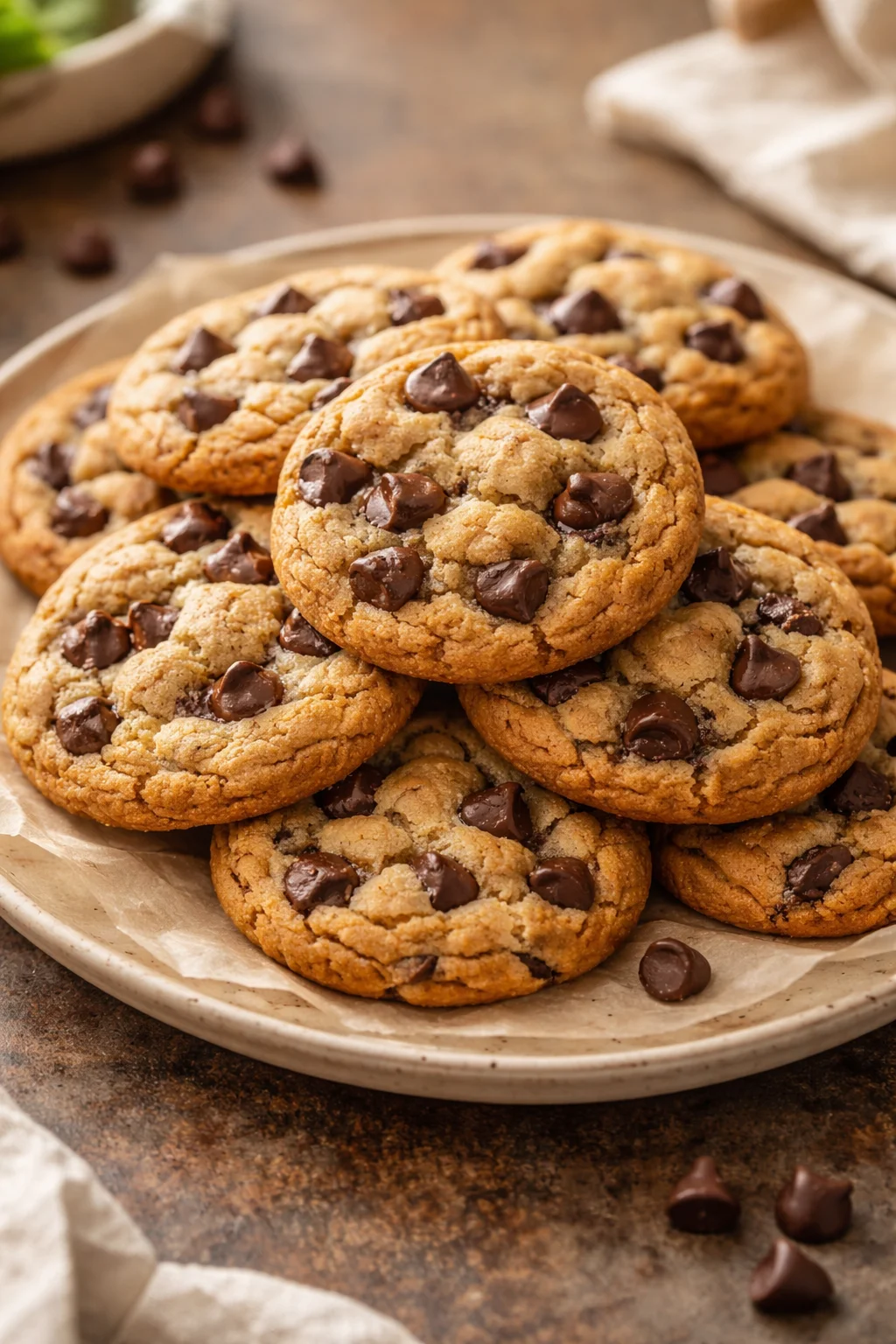 Bakery Style Chocolate Chip Cookies