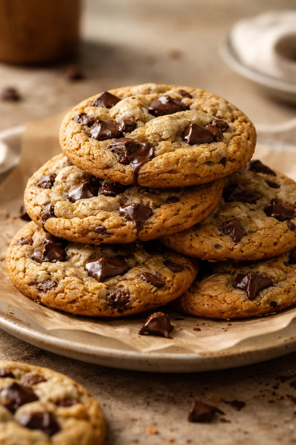 Bakery Style Chocolate Chip Cookies