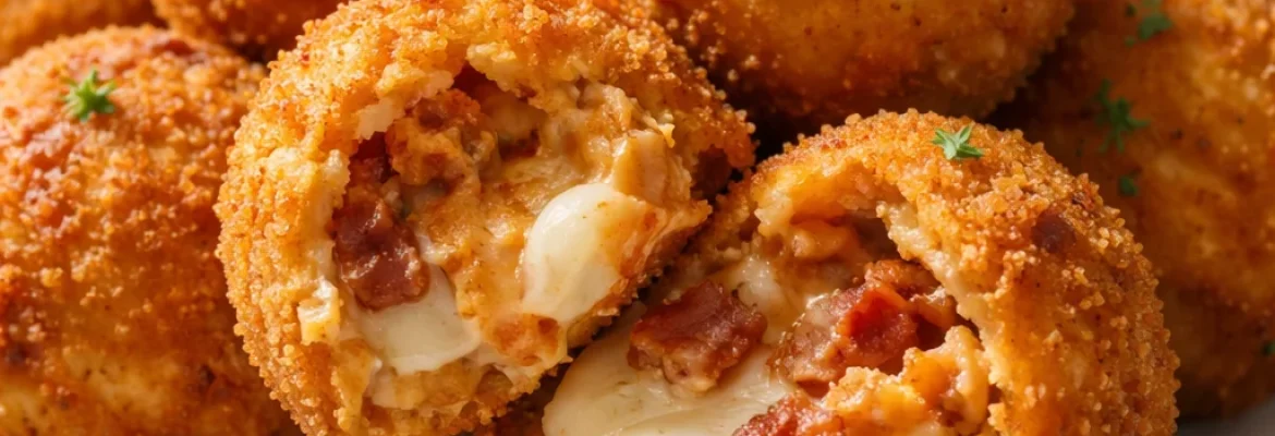 Buffalo Chicken Bacon Mozzarella Bombs