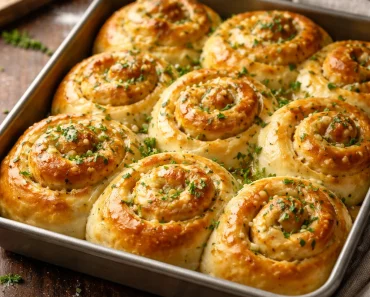 Buttery Cheese Garlic Rolls