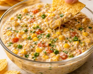 Cheesy Creamy Mexican Corn Dip