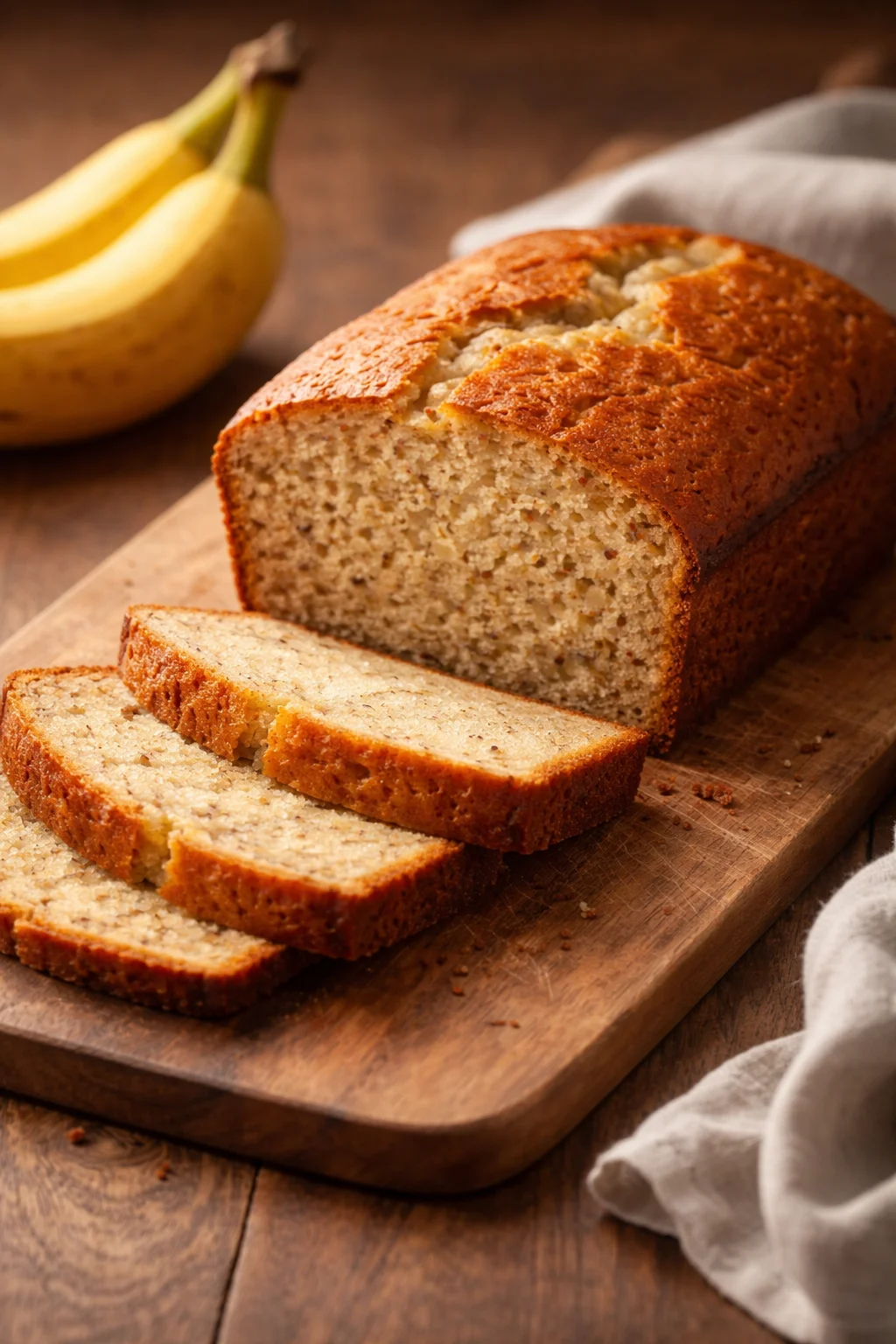Classic Bread Machine Banana Bread