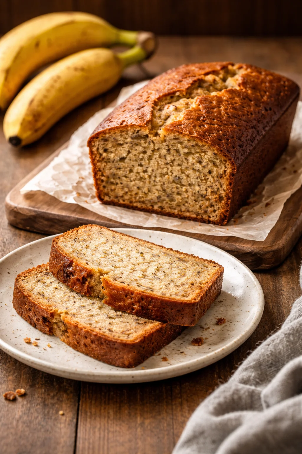 Classic Moist Banana Bread