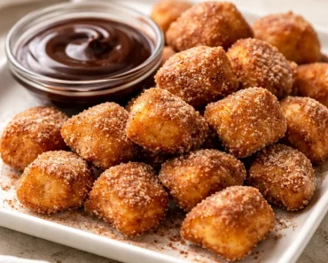 Crispy Air Fryer Churro Bites