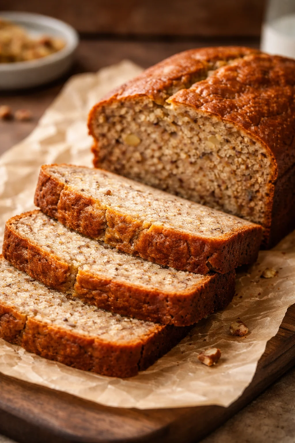 Easy Old Fashioned Banana Bread