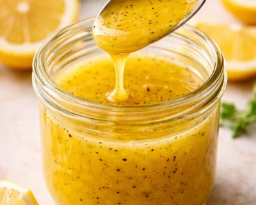 Fresh Lemon Vinaigrette Dressing