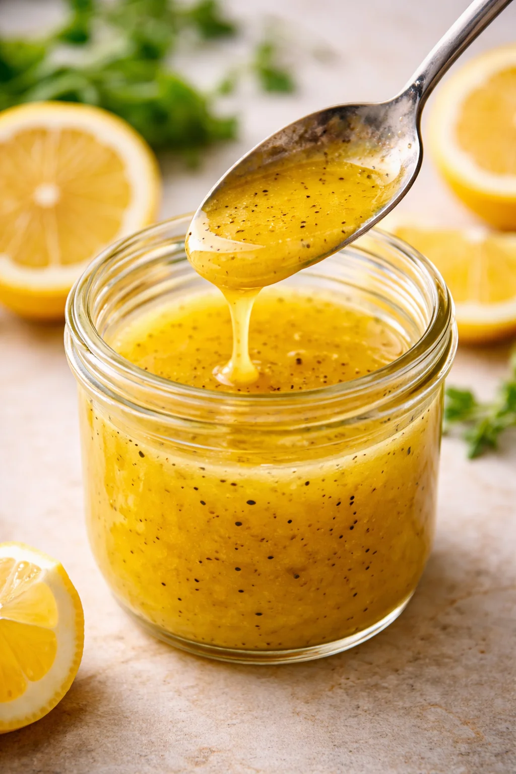 Fresh Lemon Vinaigrette Dressing