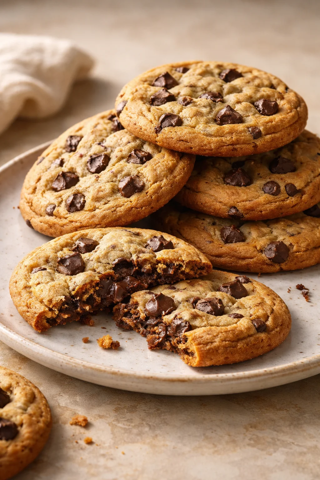 Giant Chocolate Chip Cookies