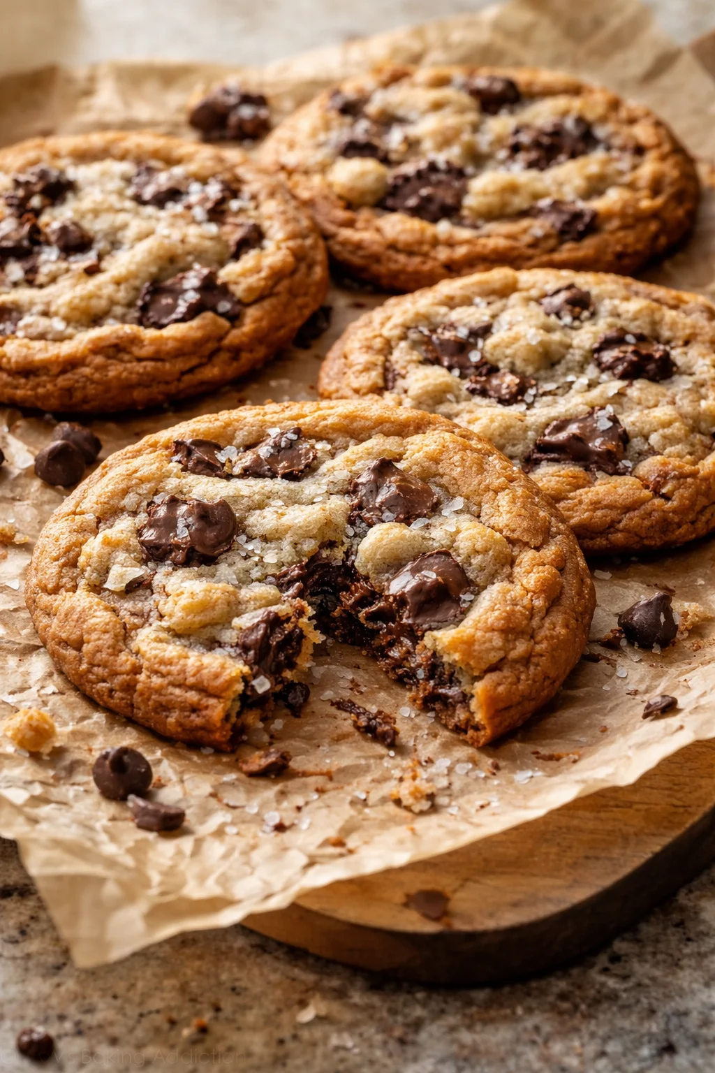 Heavenly Ina Garten Giant Crinkled Chocolate Chip Cookies Recipe