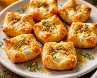 Goat Cheese and Honey Bites