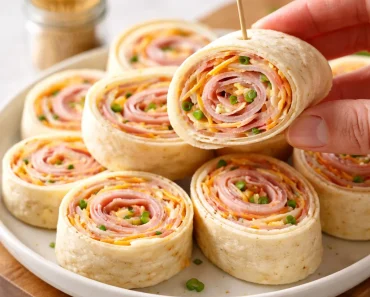 Ham and Cheese Pinwheels