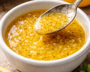 Homemade Lemon Vinaigrette