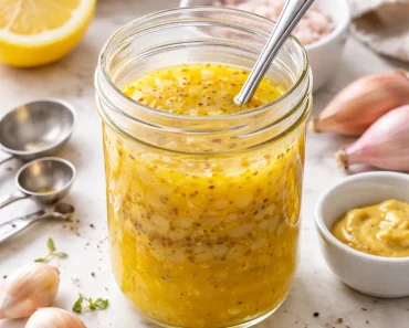 Lemon Shallot Vinaigrette