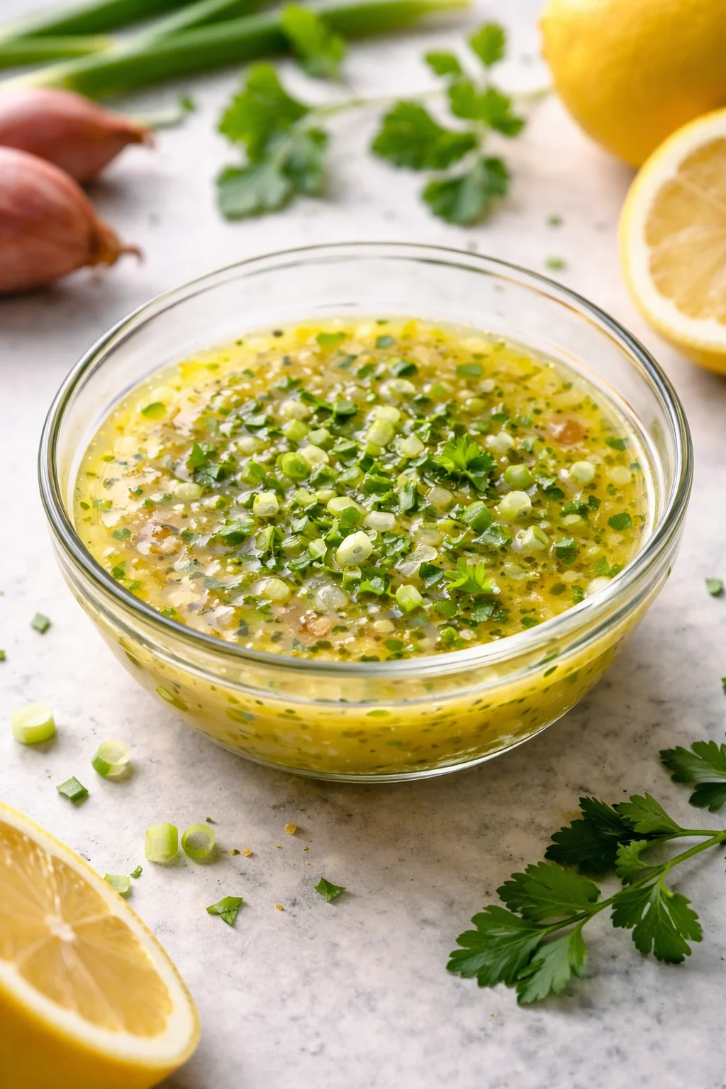 Lemon Shallot Vinaigrette