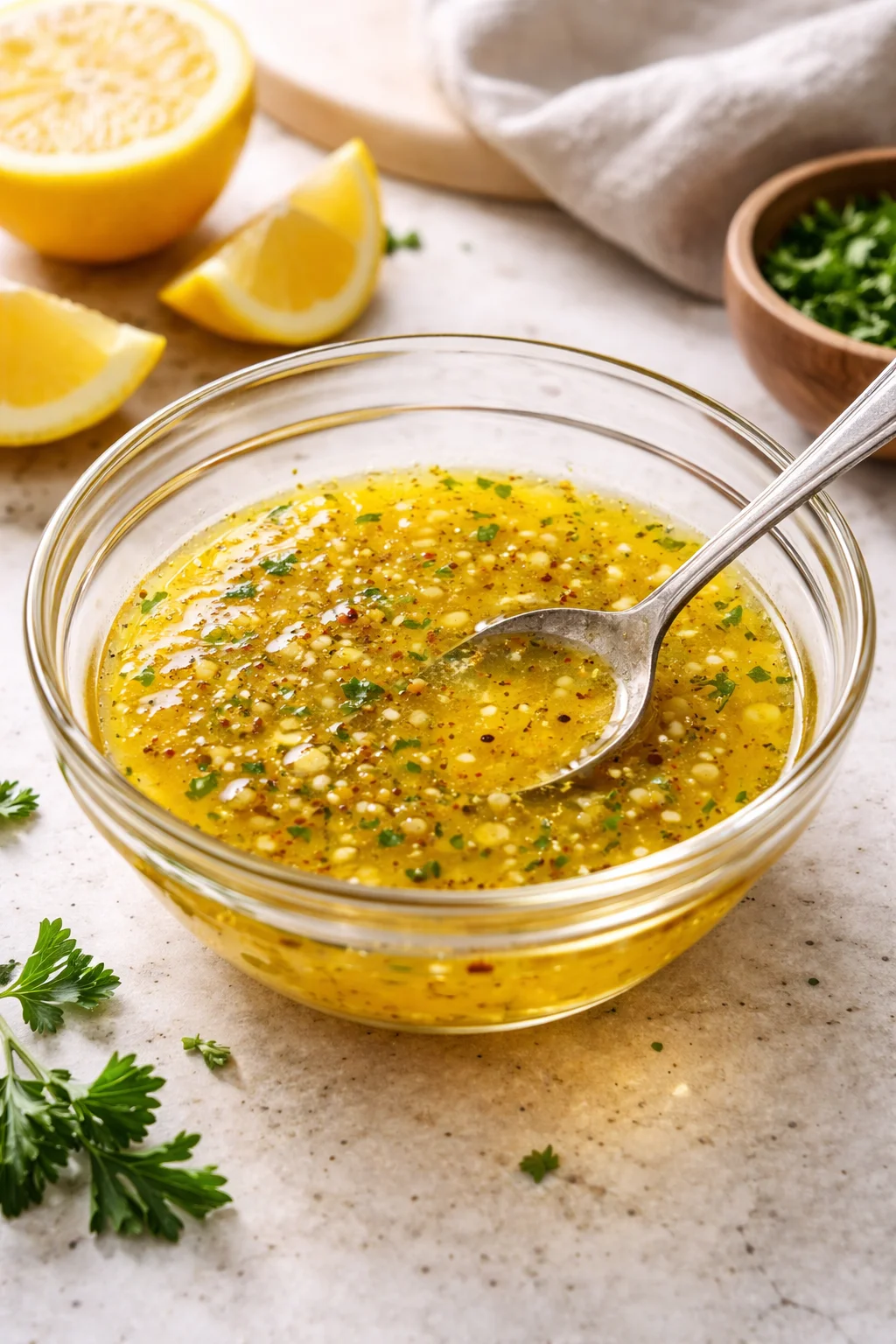 Easy Lemon Vinaigrette: Best Fresh Salad Dressing