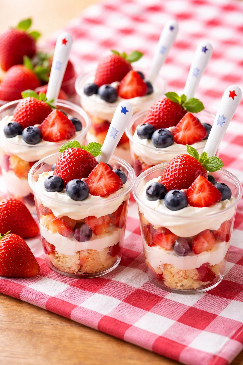 Mini Shortcake Cups