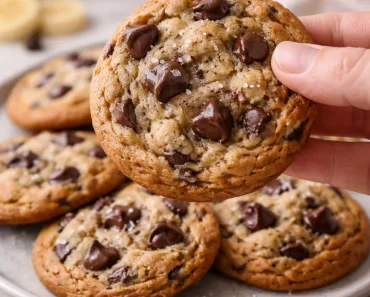 Mouthwatering Banana Bread Chocolate Chip Cookies