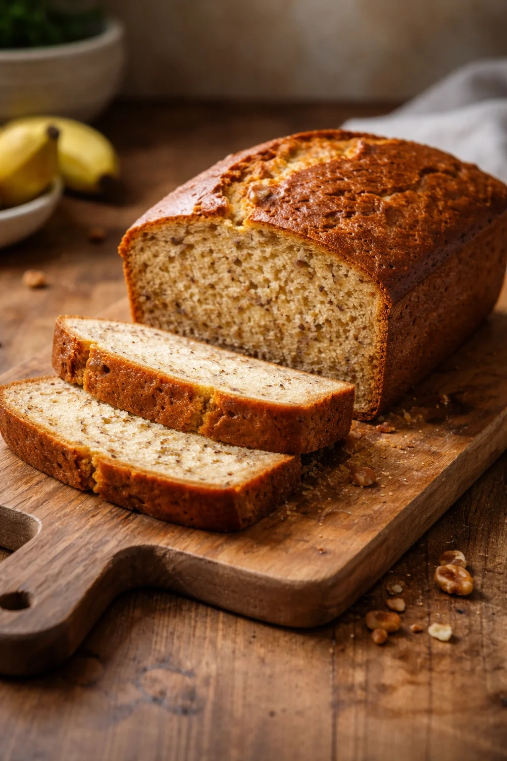 Old Fashioned Banana Bread
