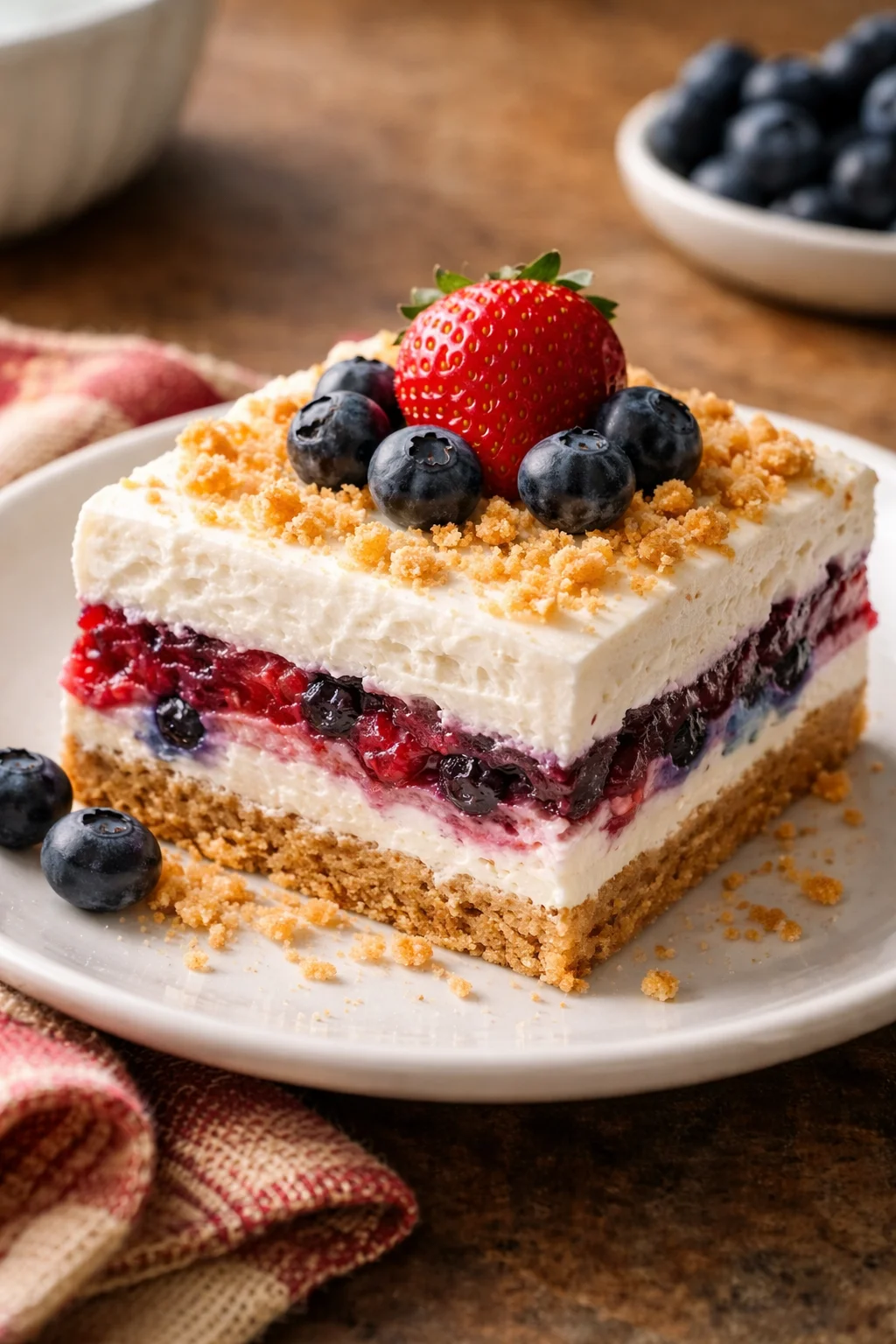 Red White & Blue Mixed Berry Yum Yum