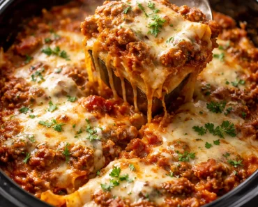 Slow Cooker Lasagna