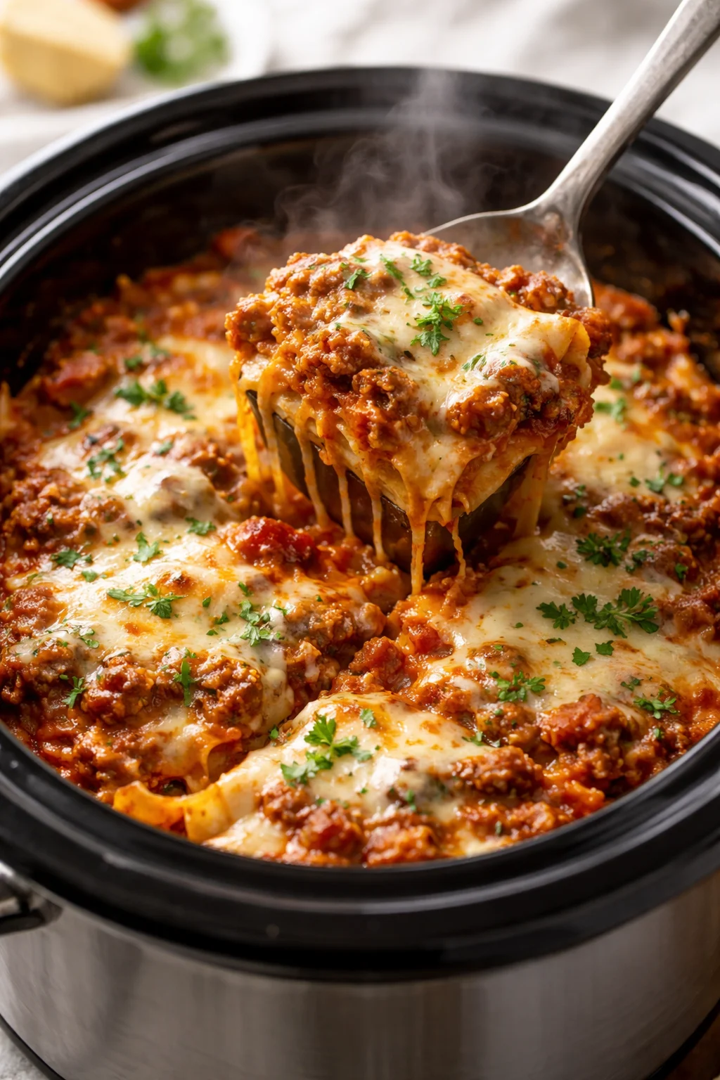Slow Cooker Lasagna