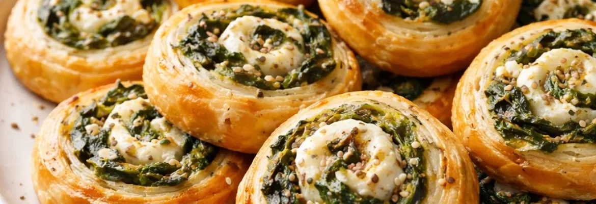 Spinach and Feta Pinwheels