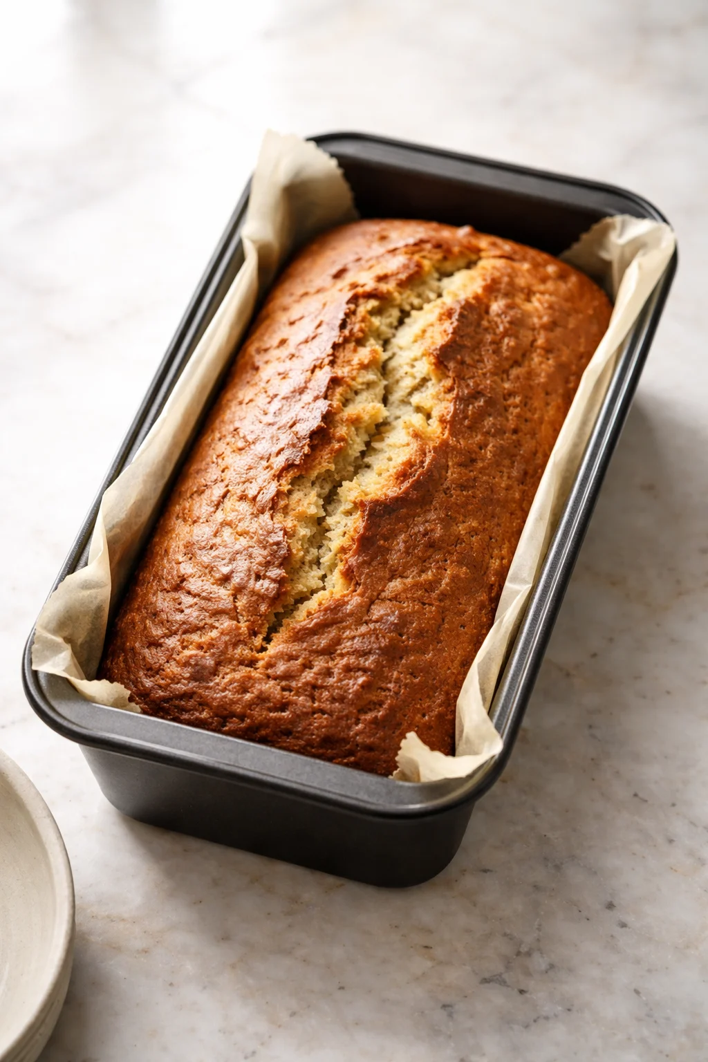 Super Moist One Bowl Banana Bread