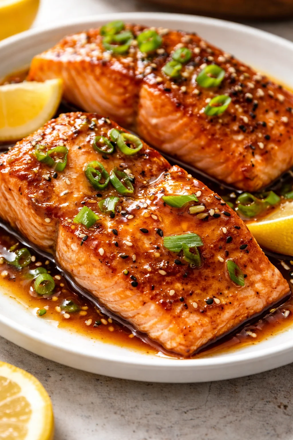 Baked Teriyaki Salmon