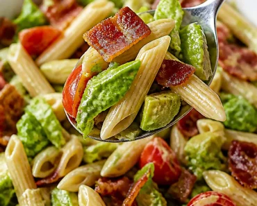 Best Gluten Free Dairy Free BLT Pasta Salad